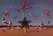 Edward Wadsworth The Beached Margin oil painting on canvas